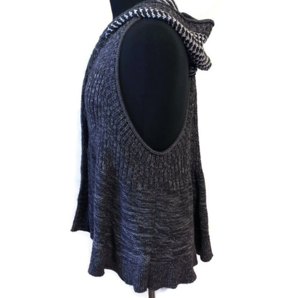 Free People Knit Hooded Vest - Picture 2 of 5